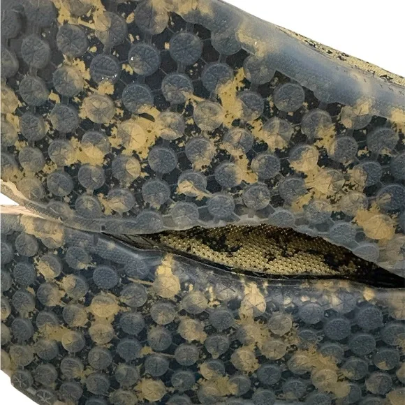 NOBULL Men's Pride Trainer Weightlifting Gym Shoe Sneaker Black Gold Splatter 13 - Picture 7 of 9